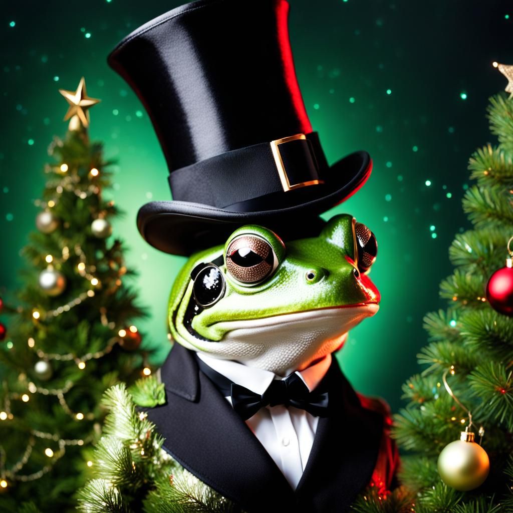 Distinguished Amphibian AI Generated Artwork NightCafe Creator