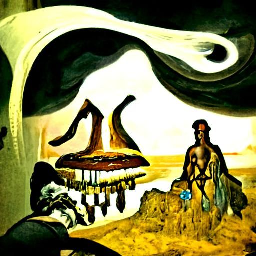 Shaman overseeing the rites of passage from boyhood to manho...