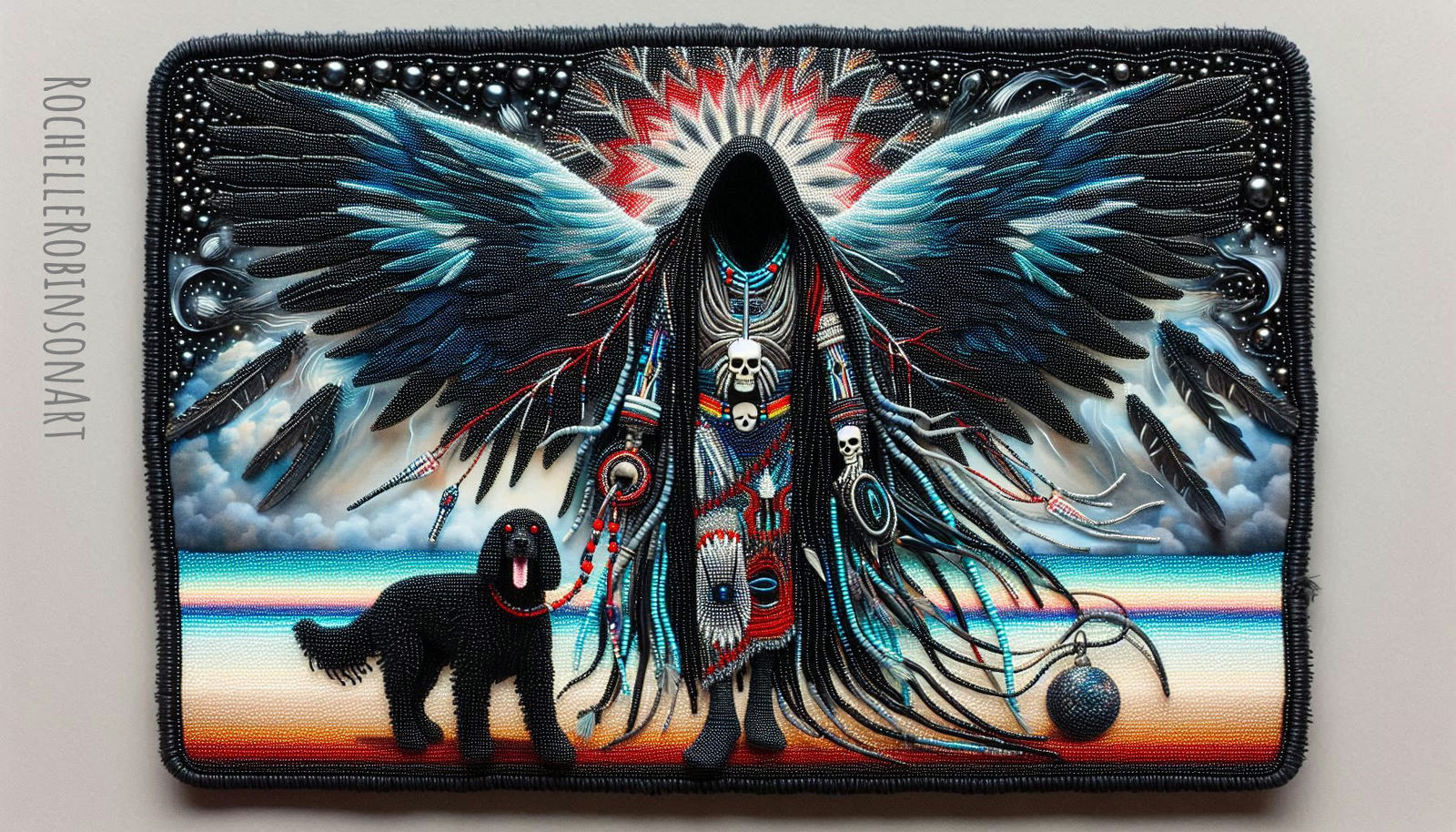 The Fallen - Navajo Bead Art