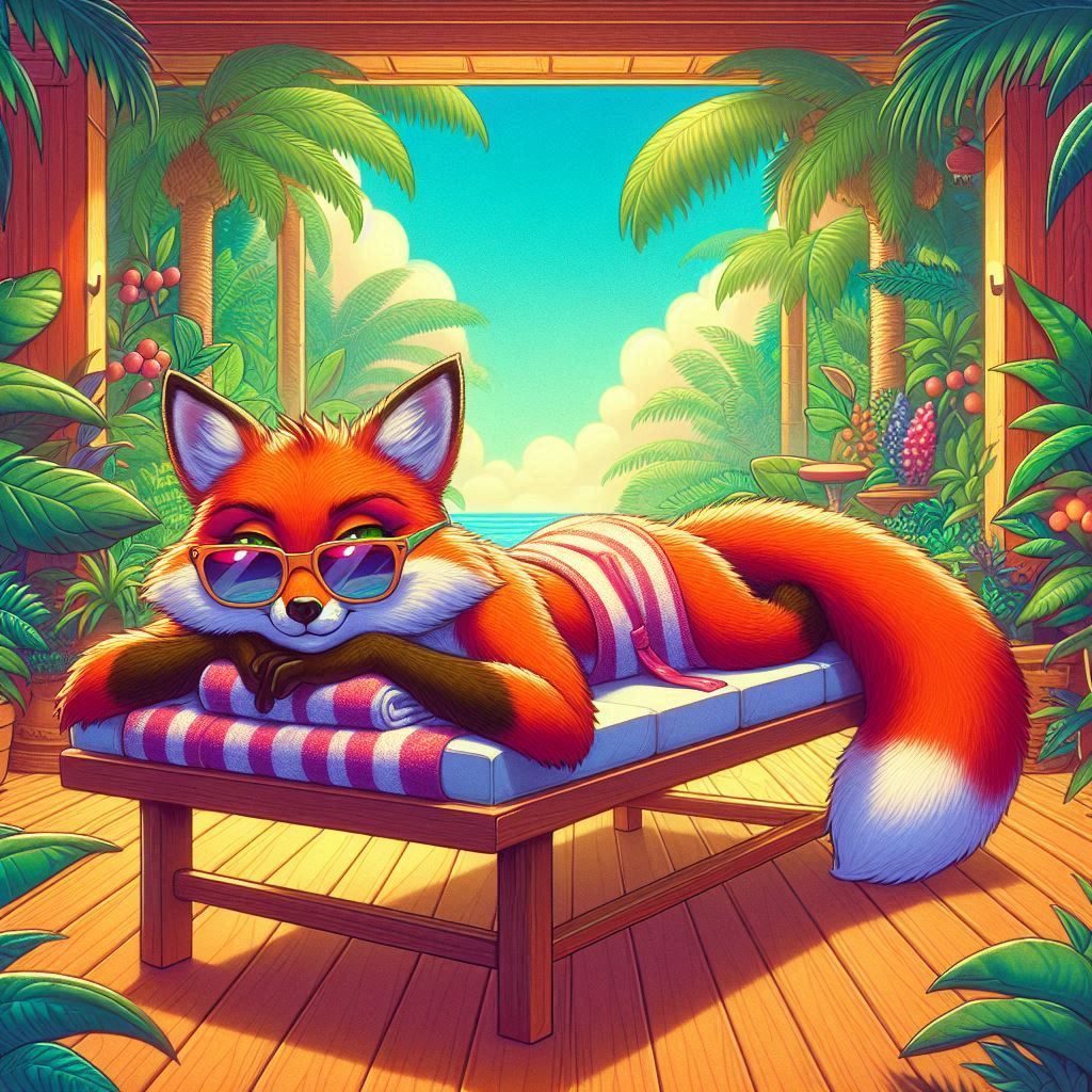 Tropical Spa (Quest: Relaxed Fox)
