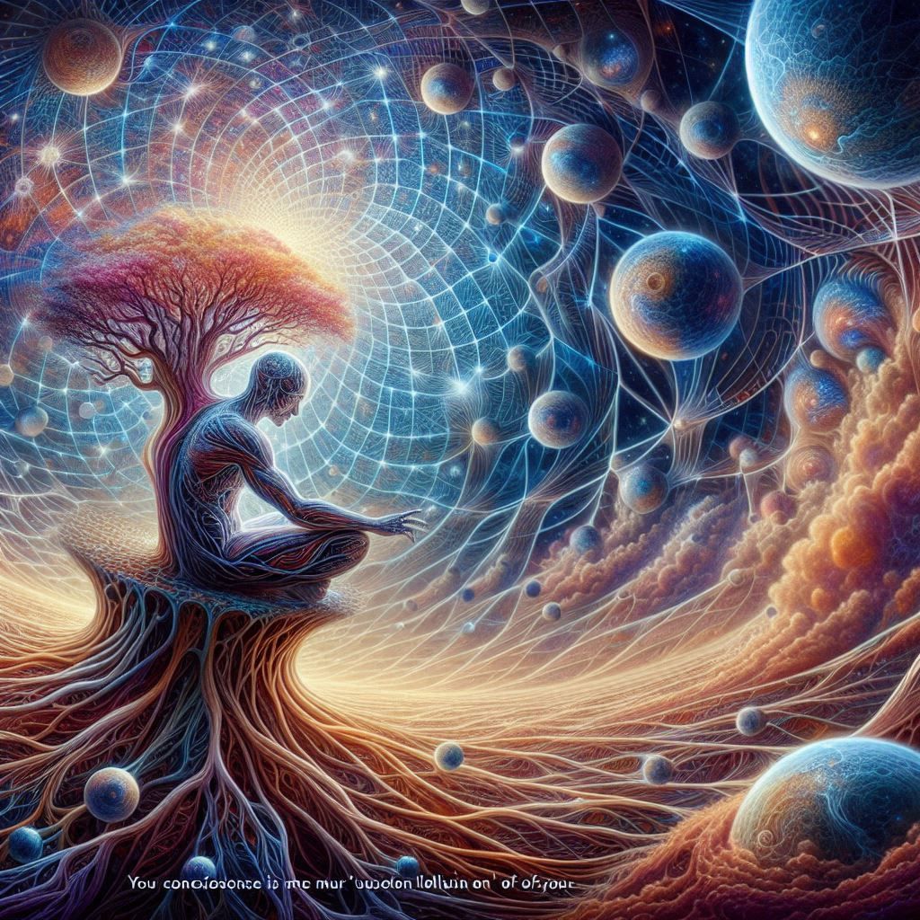 Your consciousness is my user illusion of you and my conscio...