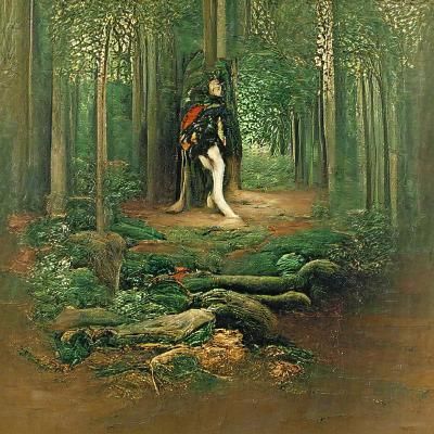 forest, Eugene von Guerard