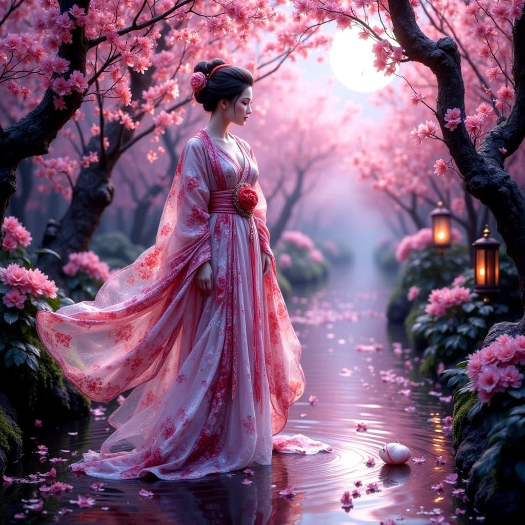 日本のインスピレーションを受けたアート