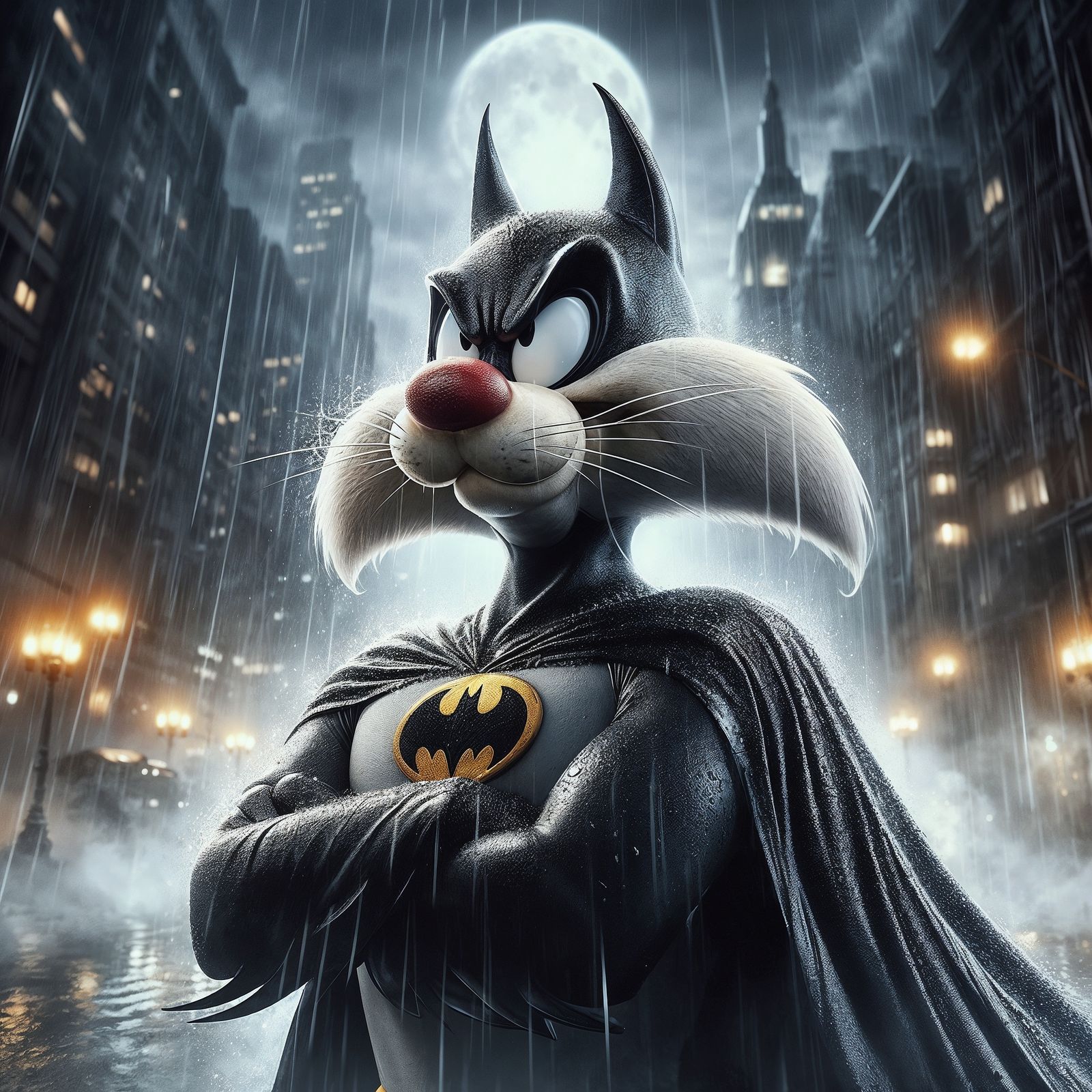 Batman - Sylvester the Cat.