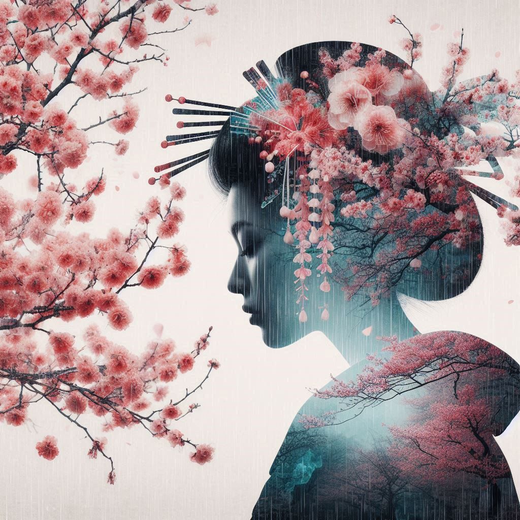 Cherry Blossom geisha