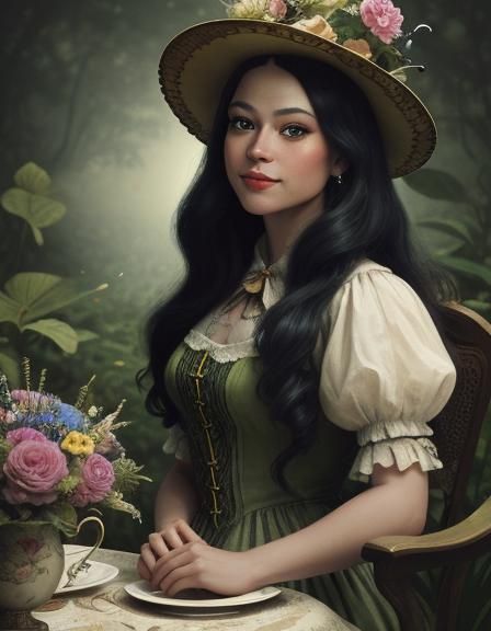Vintage Wonderland Portrait