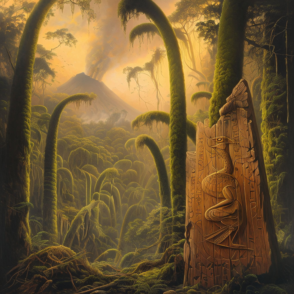 The Primordial rainforest of Surtfjöll