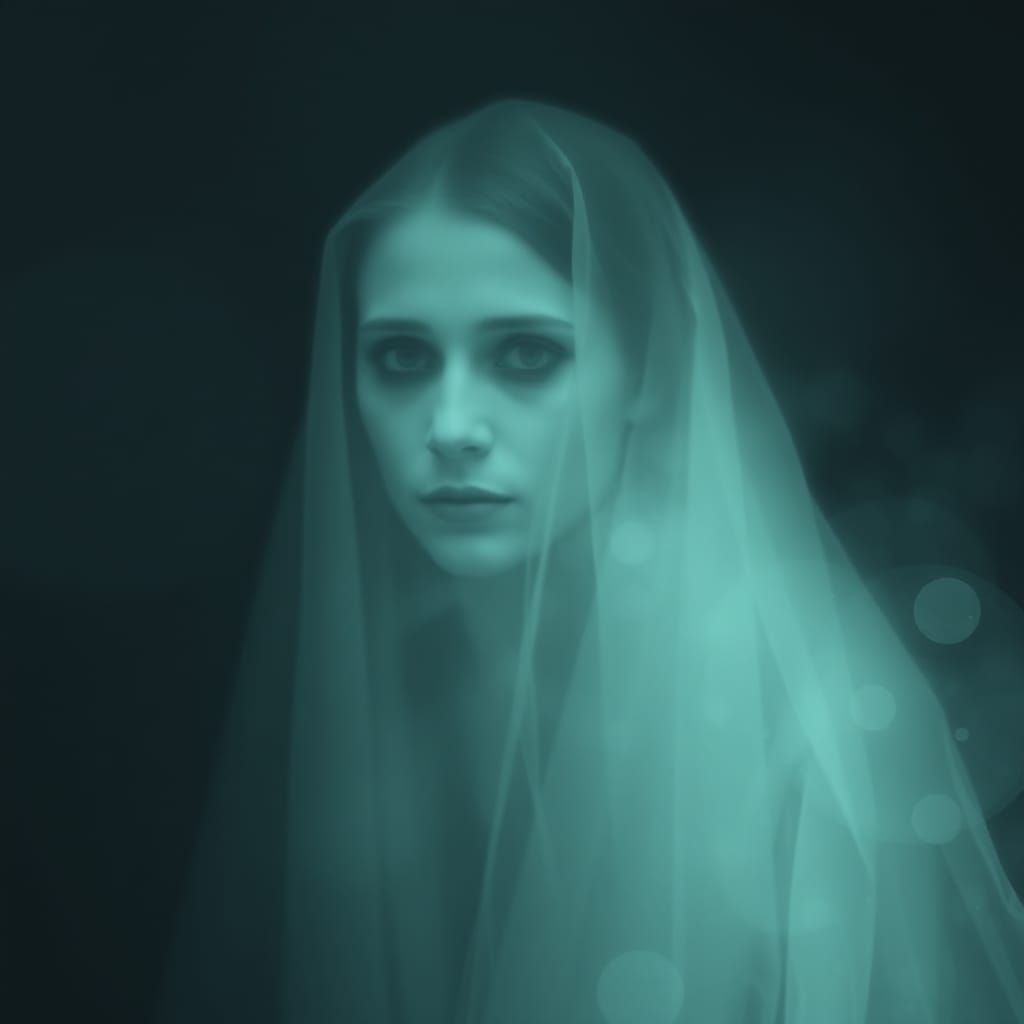 ghost portrait   by @Hoshi