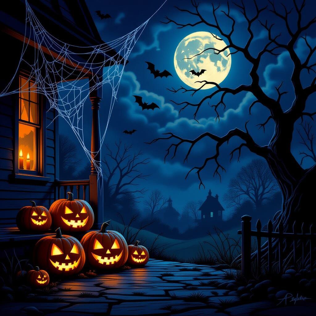 Halloween night  by @Emanu1