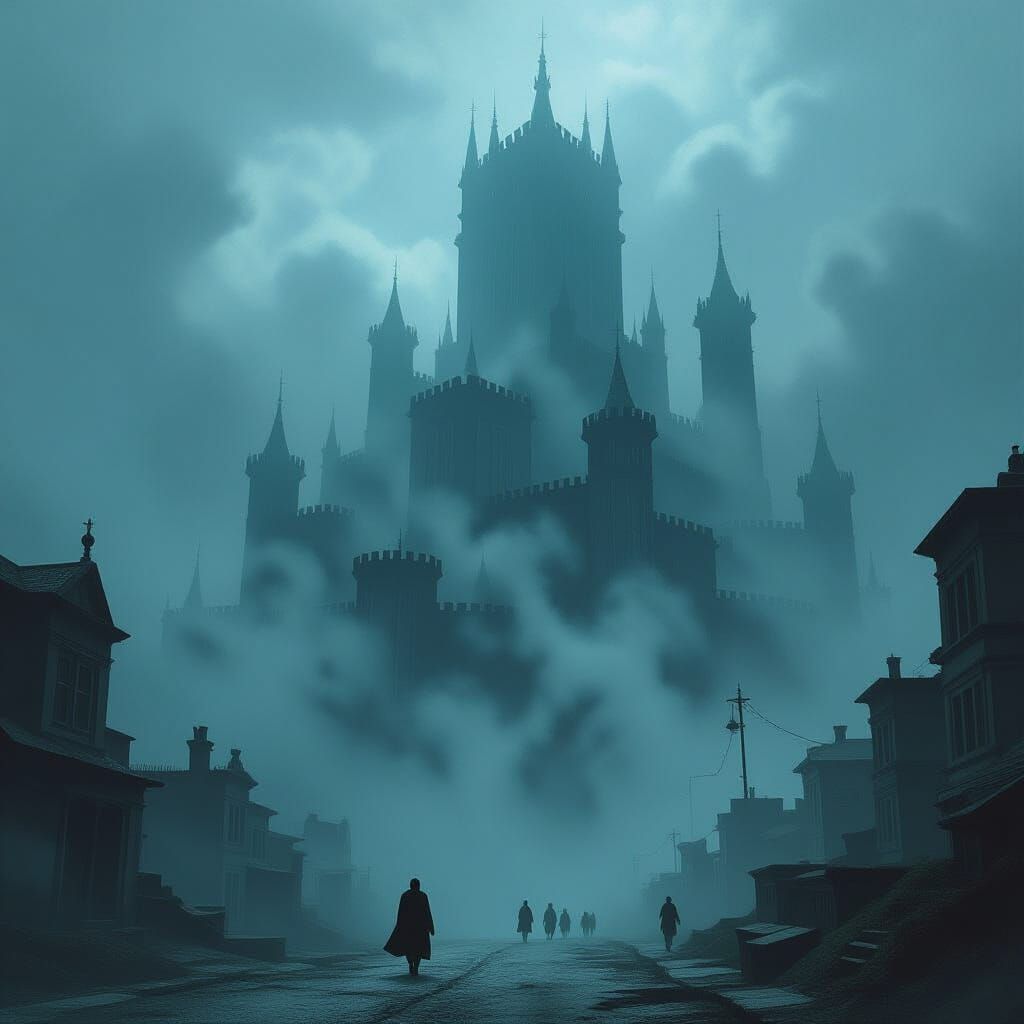 Mist in R'lyeh  by @Ryota Muranaka