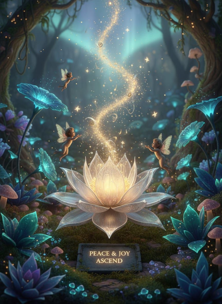 Magical Botanical Flora: (Nano Banana)