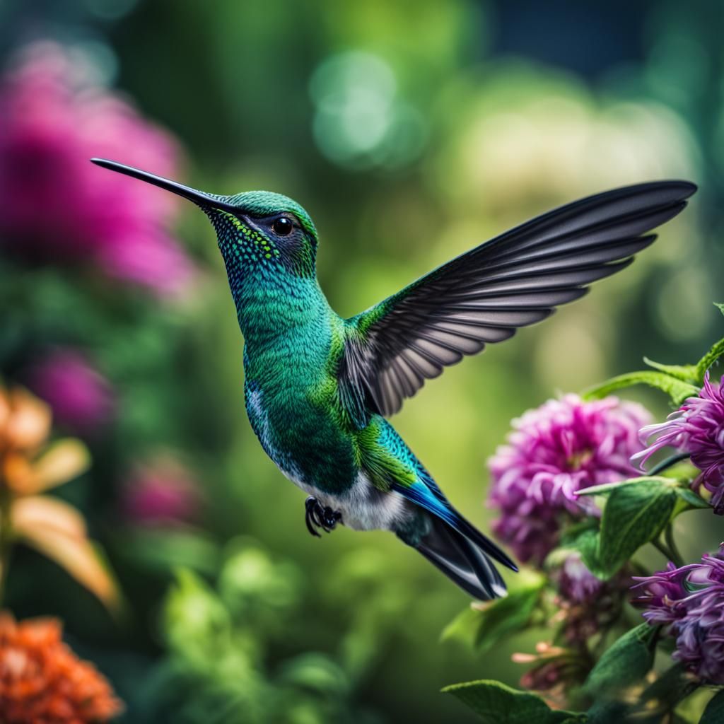 Hummingbird  by @KatherineTheOkay