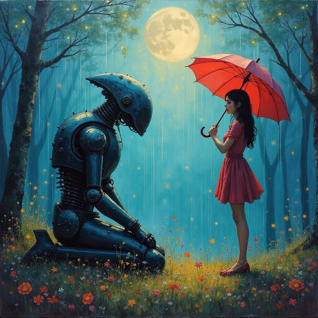 Whispers in the Rain  by @nafri