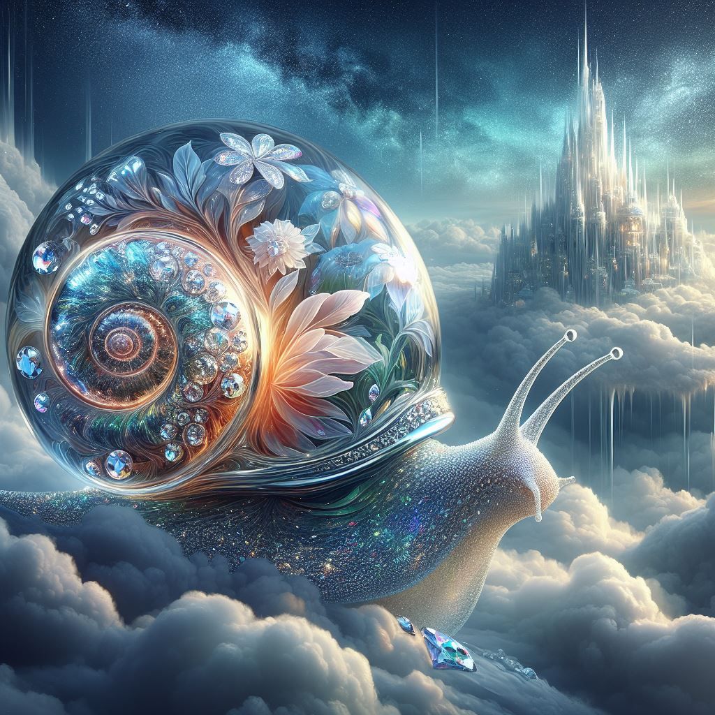 a mystical snail