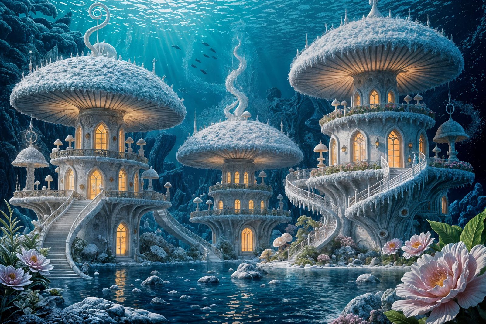 Mystical Marine Abode  by @AYYS