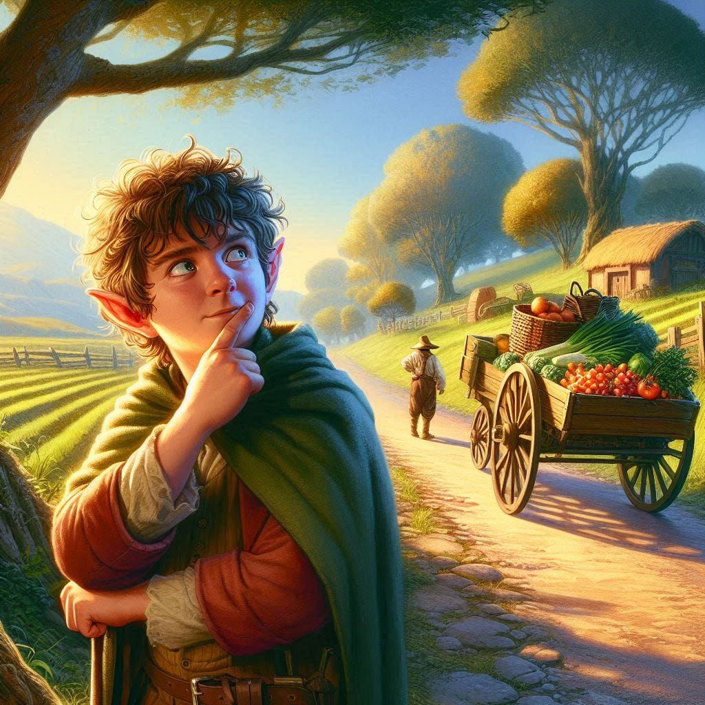 "It's not like anyone is going to miss a few carrots and tom...