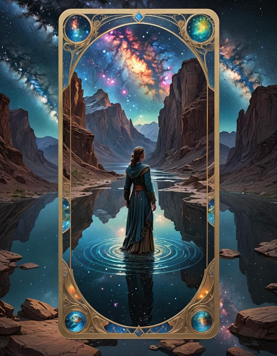 Fantasy Tarot Card
