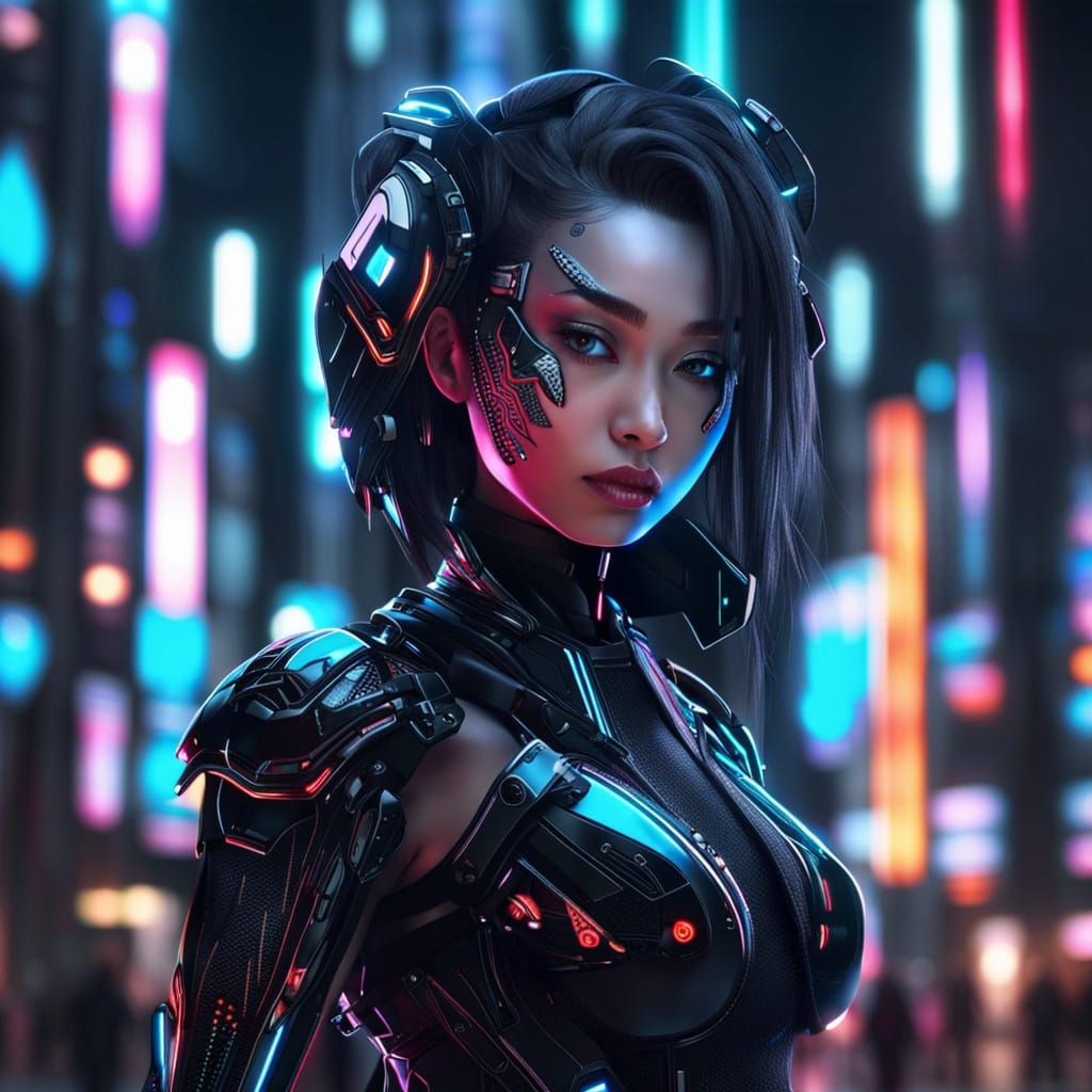 Space agent Atsuko - AI Generated Artwork - NightCafe Creator