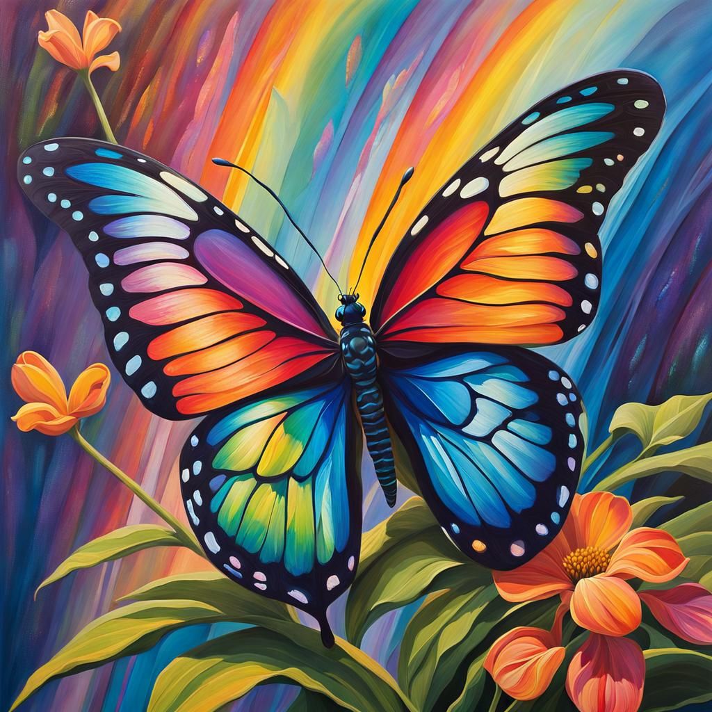 Things Made of Rainbows Butterfly