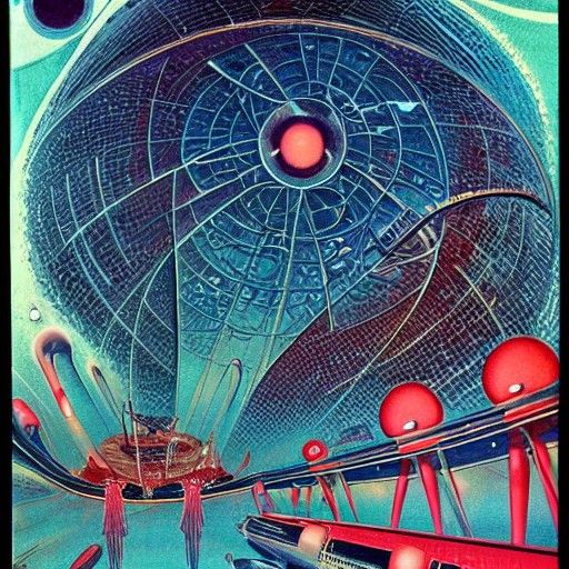 Stunning detailed 1970s science fiction art beautiful - AI Generated ...