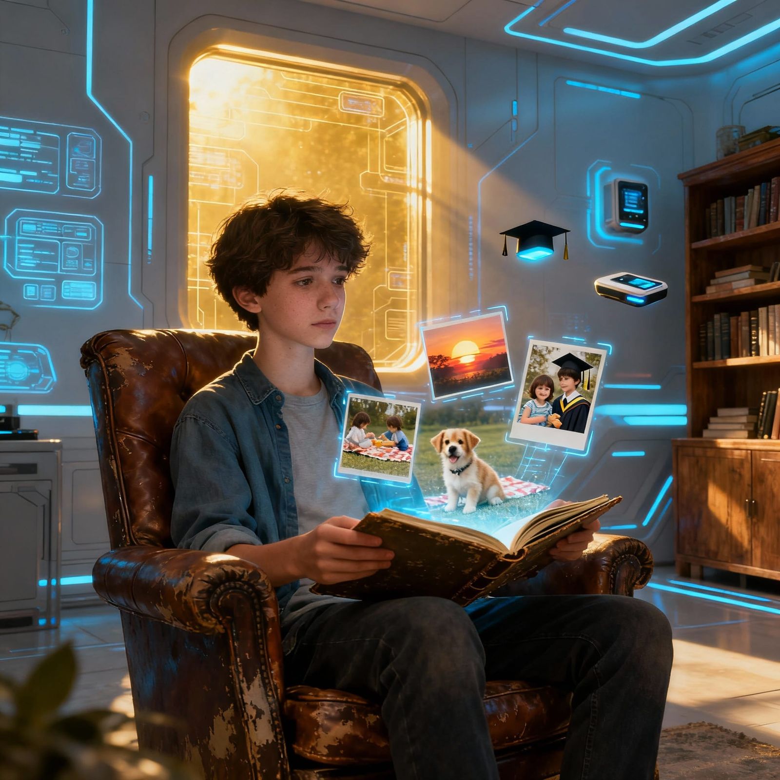 Explore what tomorrow’s nostalgia might look like, and imagine the memories we haven’t made yet.  by @BoratsChestHair