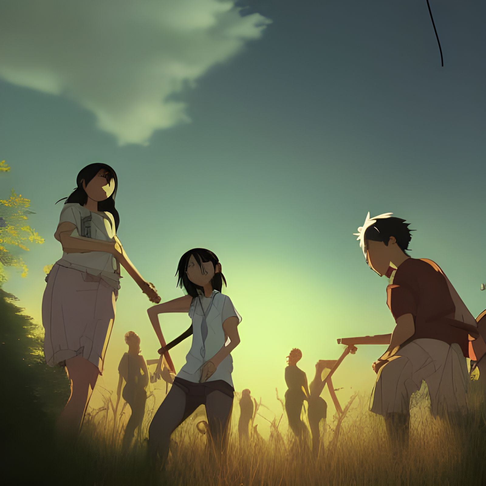 Left 4 Dead Studio Ghibli, Anime Key Visual, by Makoto Shinkai, Deep Color,  Intricate, 8k resolution concept art, Natural Lighting, Beautifu... - AI  Generated Artwork - NightCafe Creator