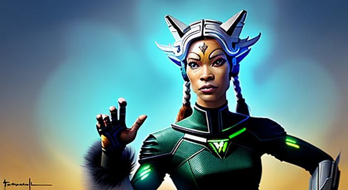Cyborg Fox, Goddess,

Trek-level