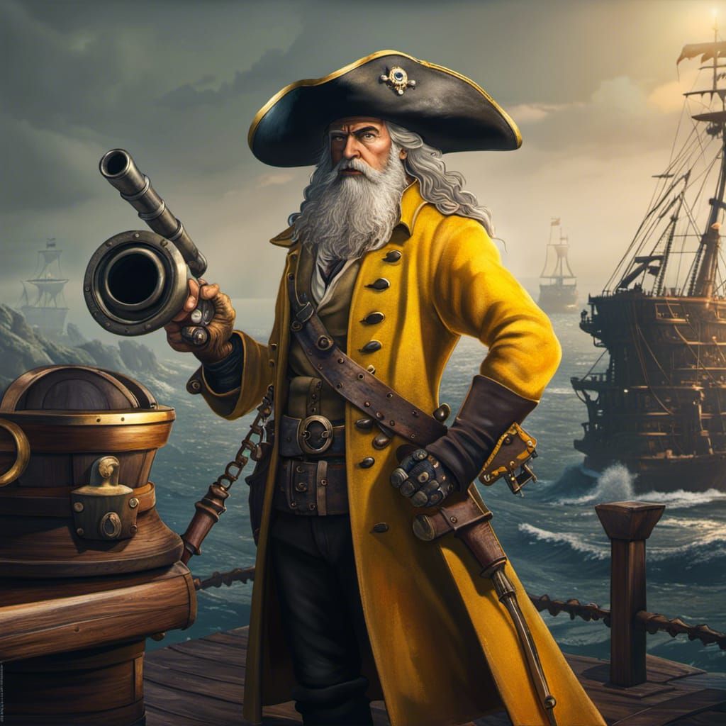 Pirate Captain - AI Generated Artwork - NightCafe Creator