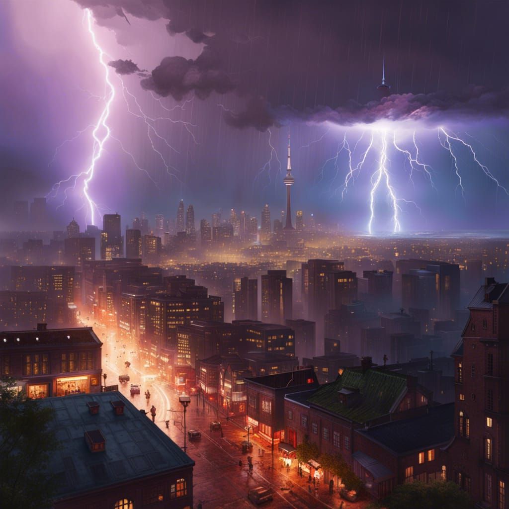 Storm View From The West End  by @JLM