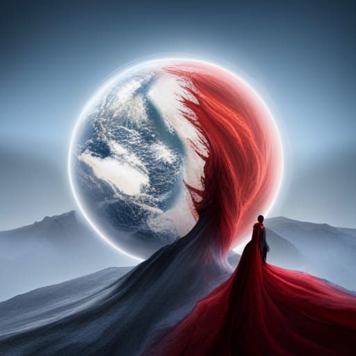 The blood moon