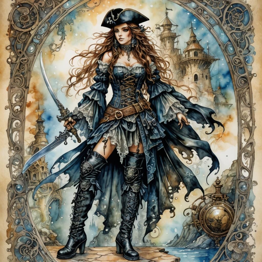 Pirate gal!