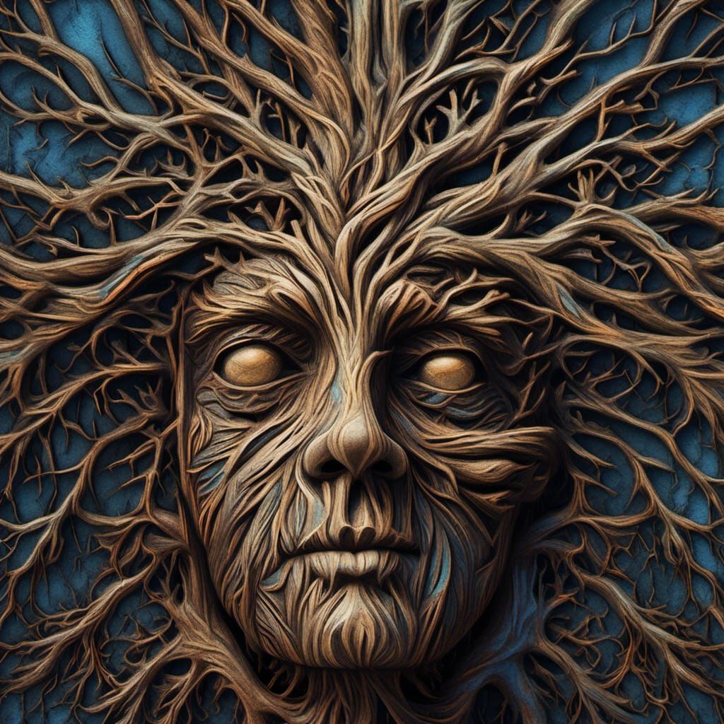 tree with human features:: becoming human::ent:intensely realistic ...