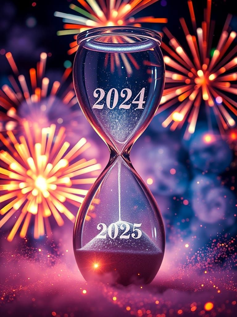 10 9 8 7 6 5 4 3 2 1 Happy New Year!  by @Xamosila 