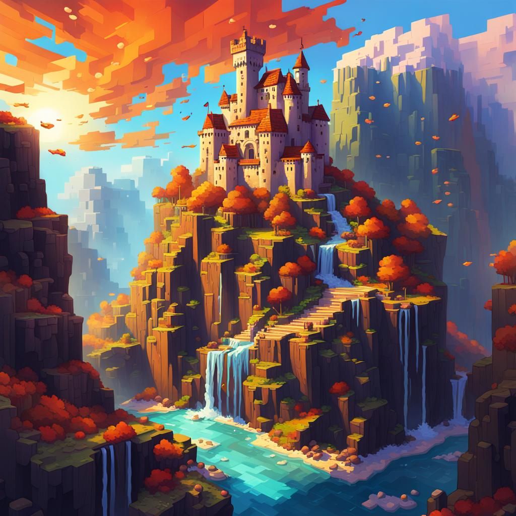 Castle on a cliff