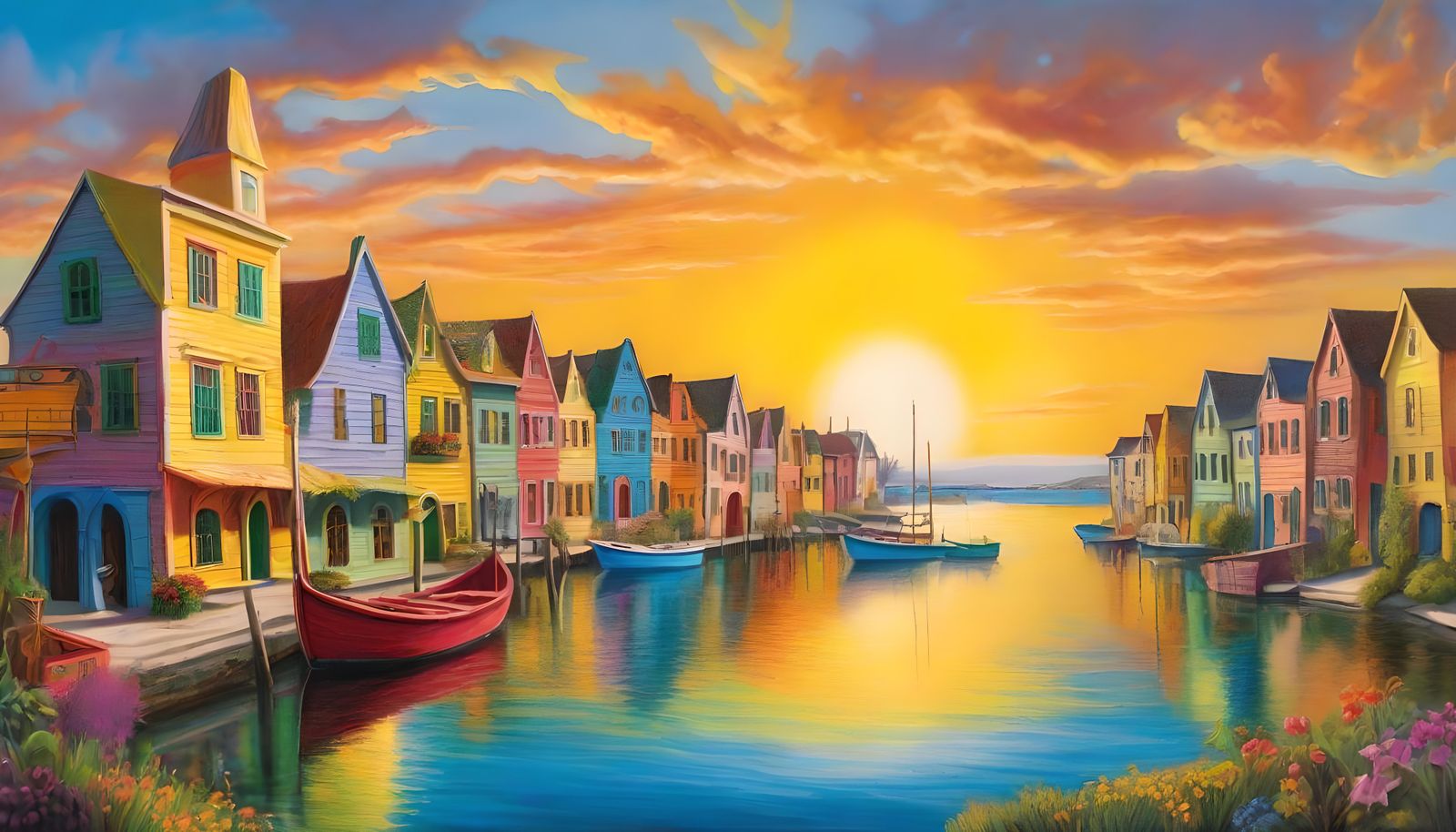 Life on the Canal  by @DDegas