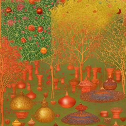 Persian orchad