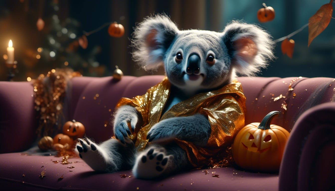 <lora:Cutie Pie Halloween:1.0> Really cute hyperdetailed hal...