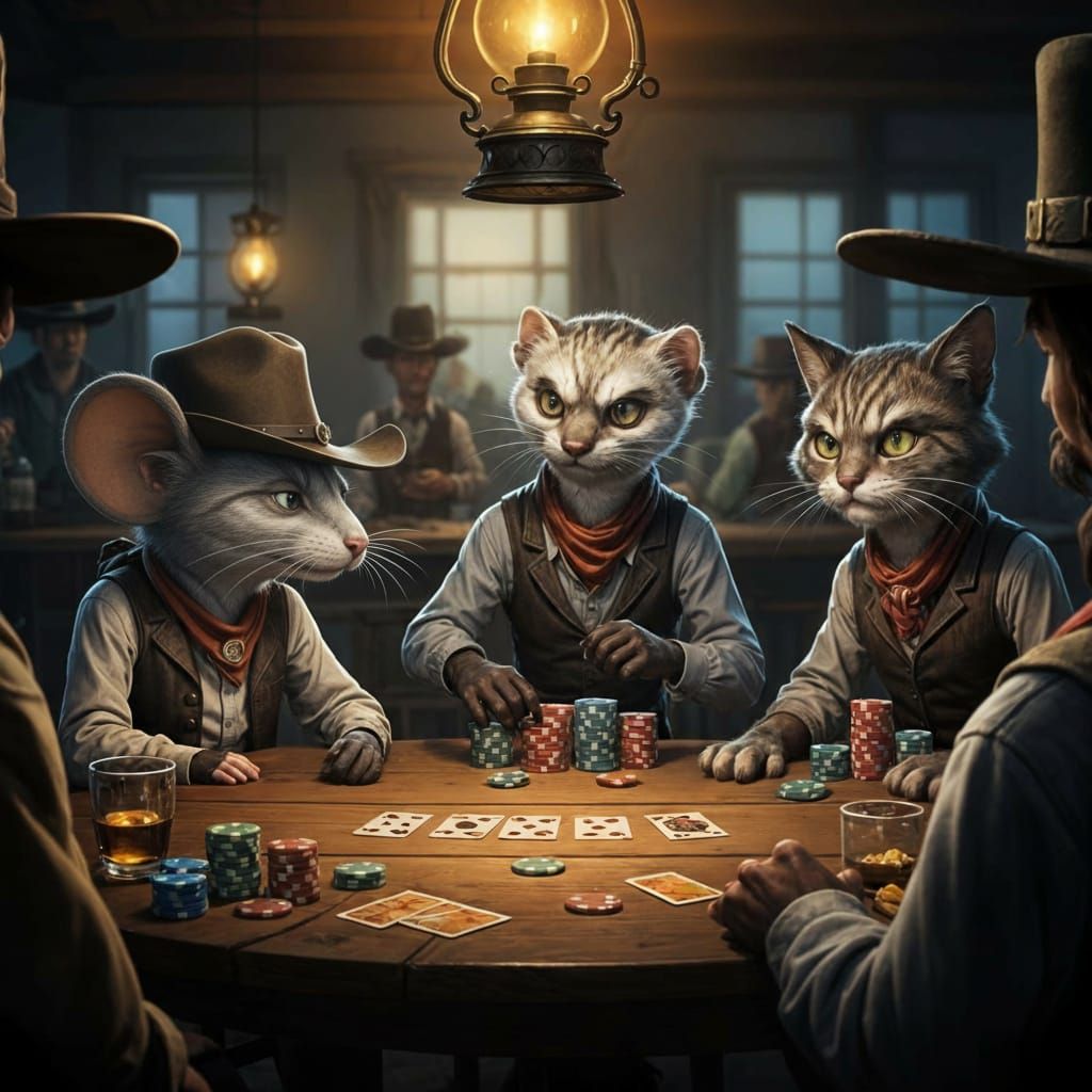 Gambler Nonny Mouse is Busted!   by @a Nonny Mouse