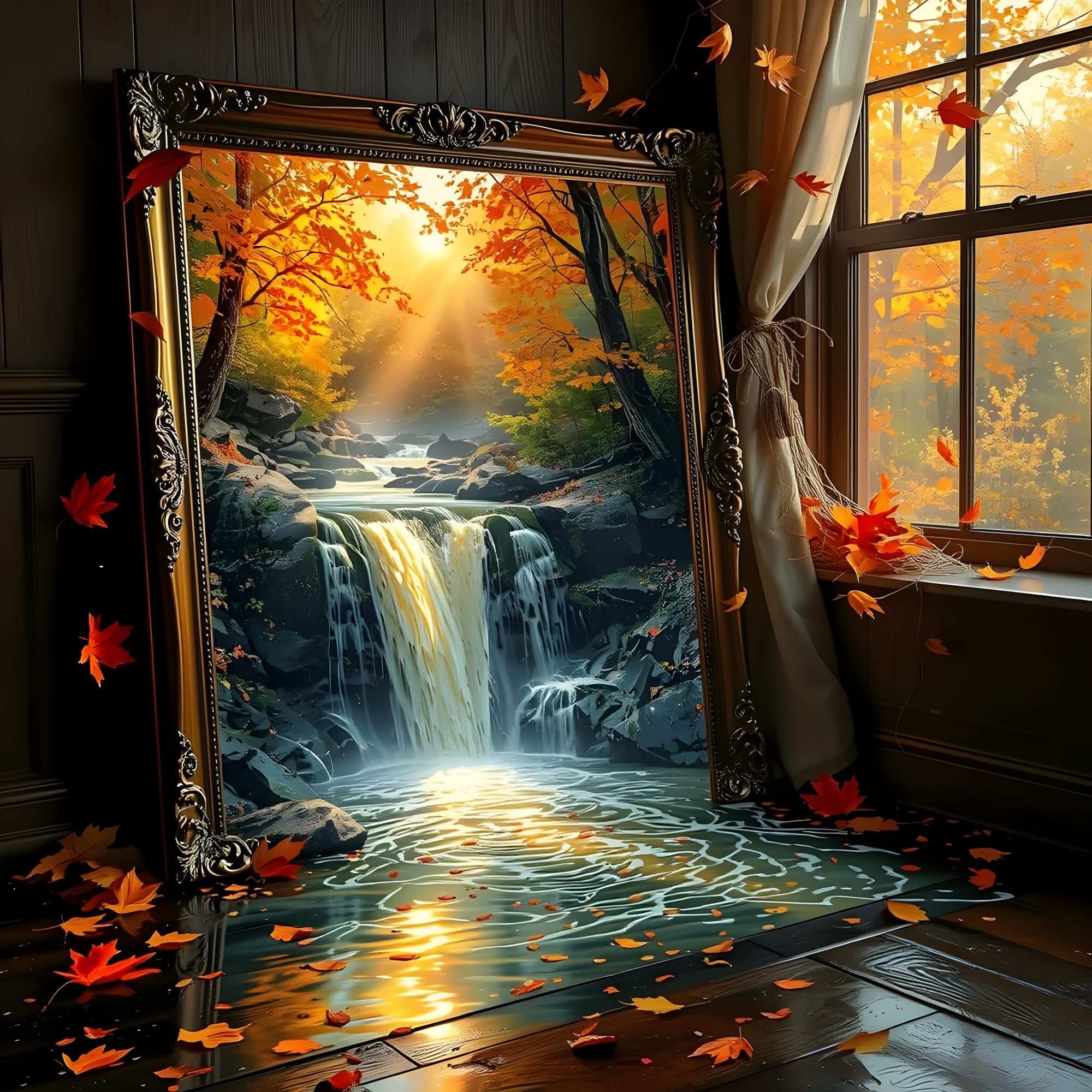 Autumn Waterfalls