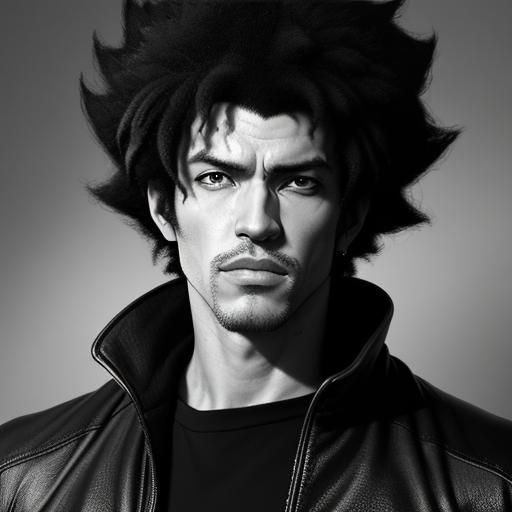 A black and white Cowboy Bebop could be a reimagining that d...