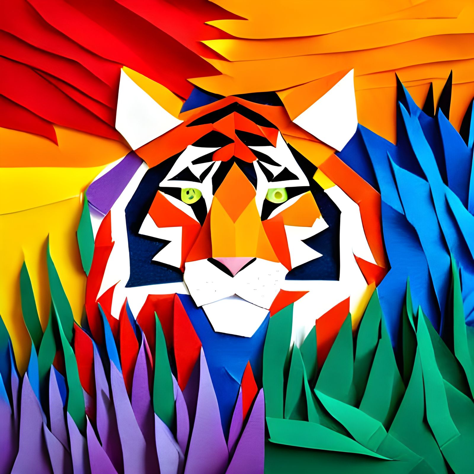 Cut & Paste Tiger