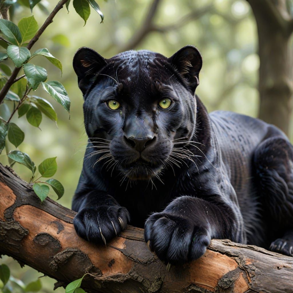 Black Panther  by @Firewoman