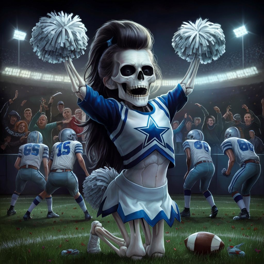 Dallas Cowboy's newest cheerleader 3