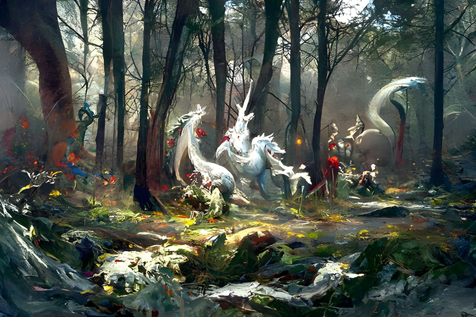 Dragons and unicorns