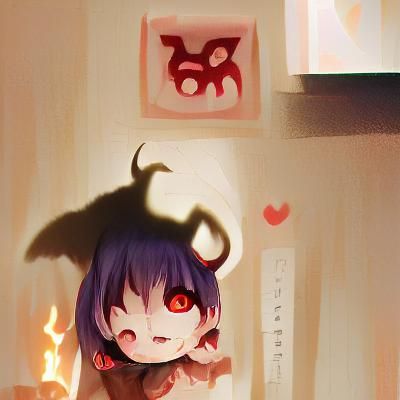 cute demon