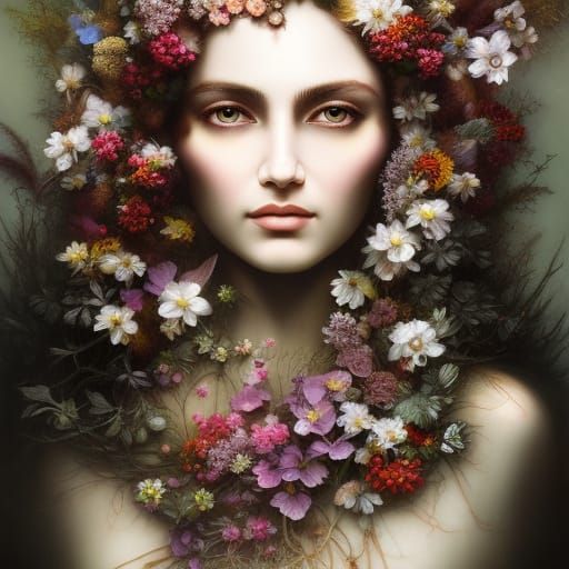 Spring goddess