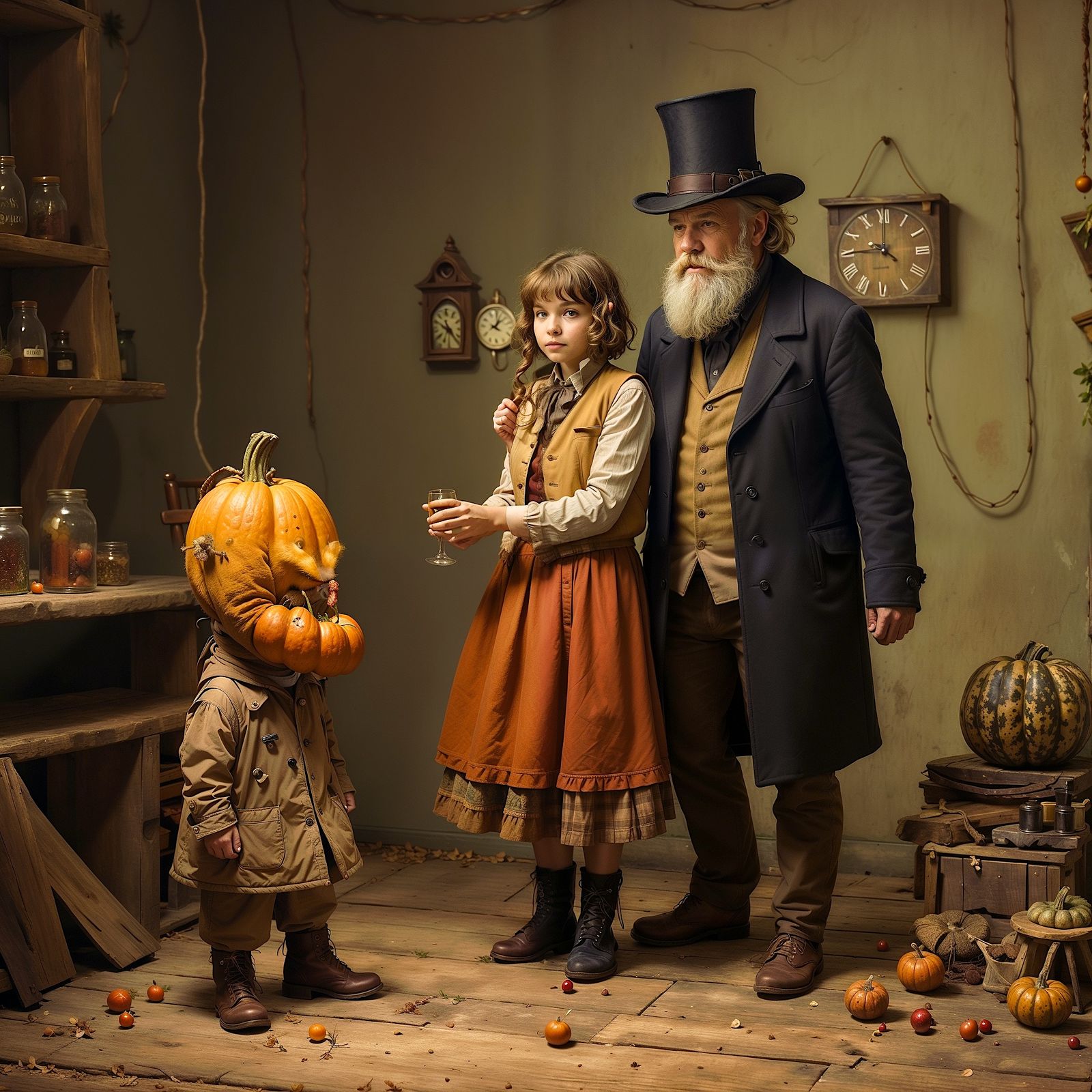 The Pumpkin Transformation - Variations #27