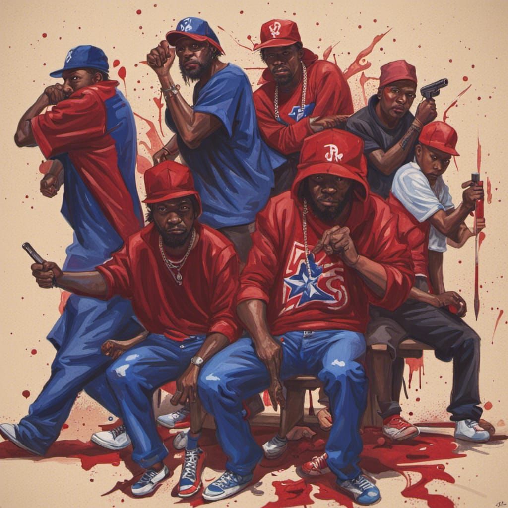 Bloods vs Crips in Los Angeles