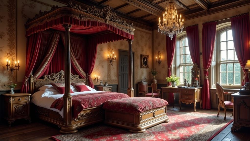 the royal bedchamber