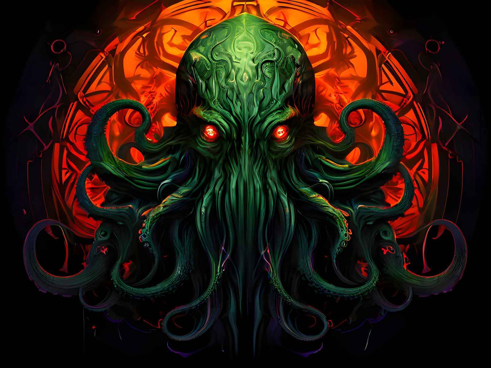 A portrait of cthulhu